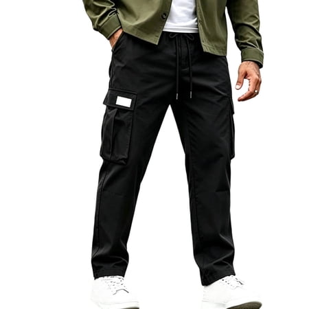Admvng Men s Cargo Pants Outdoors Stretch Casual Sports Trousers