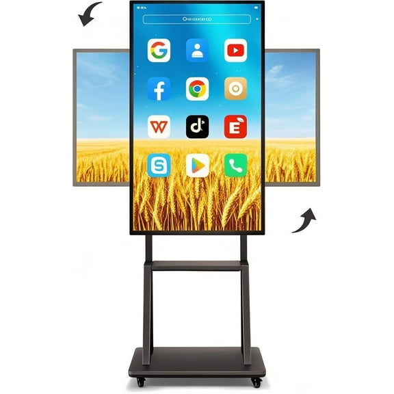 OmninexHub Touch Screen Board, 49 Inch Smart Board Digital Electronic Whiteboard And Smartboard 4K Uhd Player for Advertisin