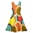 thumbnail image 3 of 2024 Gift Birthday Vestidos Design Ladies Dress Skate Wear Street Waist High Dresses Kawaii 60s 70s Disco Dress Pop Mod Retro, 3 of 7