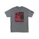 thumbnail image 1 of Camiseta estampada con cordón de Metal Mulisha para hombre, gris, pequeña Metal Mulisha Camiseta gráfica, 1 of 2