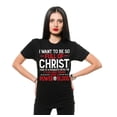 thumbnail image 2 of Jesus T-shirt Religion Jesus Christ Church Tee Shirt, 2 of 6