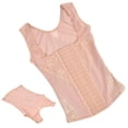 thumbnail image 3 of Women Waist Trainer, Multifunctional Row-buckle Design Nylon Open Bust Bodysuit  for Body Shaping Skin Color, 3 of 7