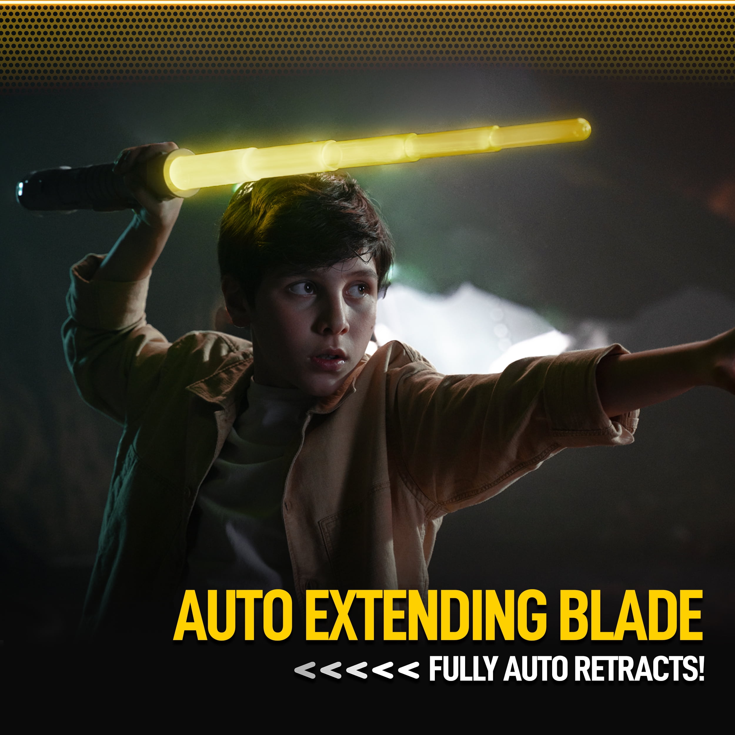 Power Saber Energy Blade Yellow Limited Edition with Realistic & Safe Battle Action