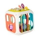 thumbnail image 3 of Cubo de actividades Montessori, juguete para el desarrollo temprano, bloques de formas sensoriales, juguete sensorial para niños, bebés, niños y niñas, 3 of 10