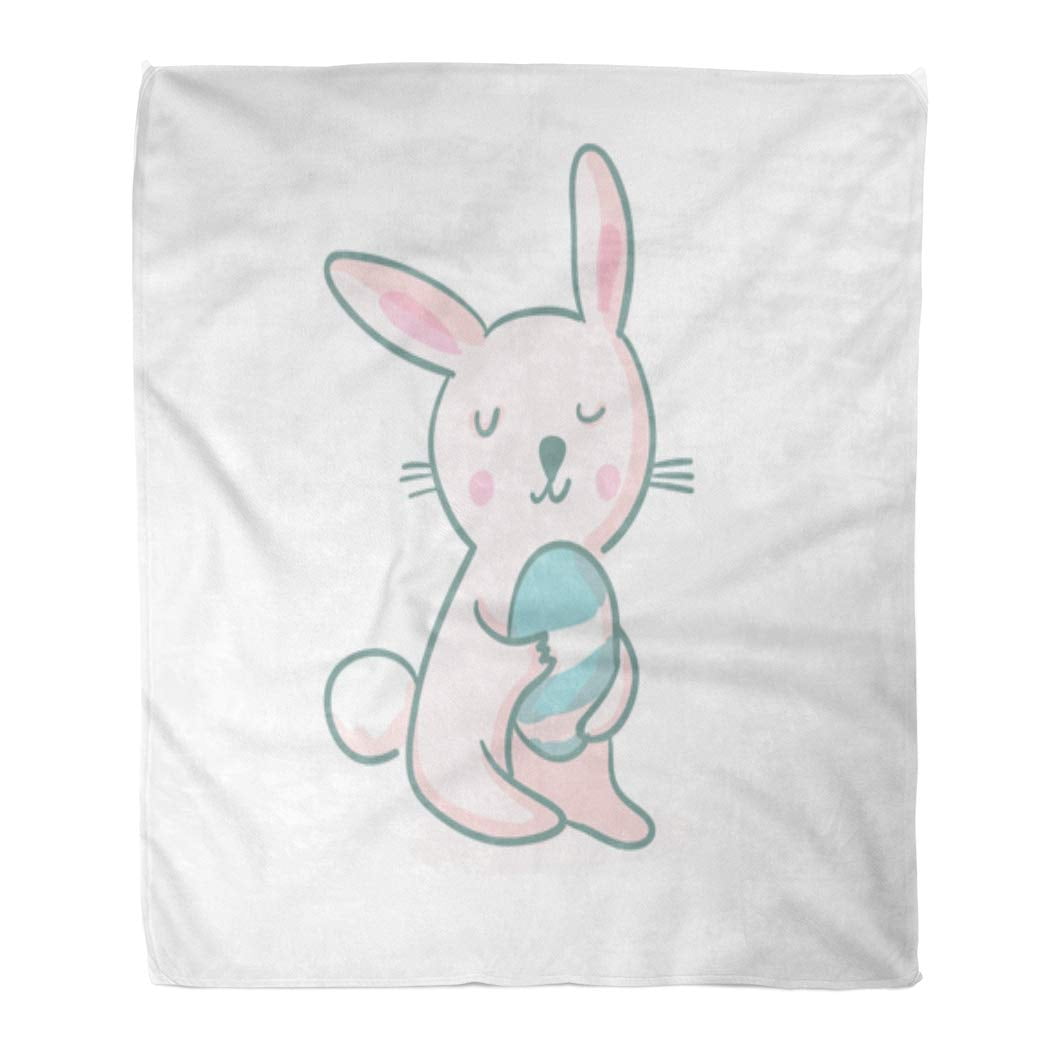 Throw Blankets Happy Easter Day Fuzzy Soft Bed Cover Bedspread Microfiber Luxury Blanket for Travel Stadium Camping Couch Sofa Chair Cartoon Colorful Eggs and Rabbit Throw Blankets Happy Easter Day Fuzzy Soft Bed Cover Bedspread Microfiber Luxury Blanket for Travel Stadium Camping Couch Sofa Chair Cartoon Colorful Eggs and Rabbit