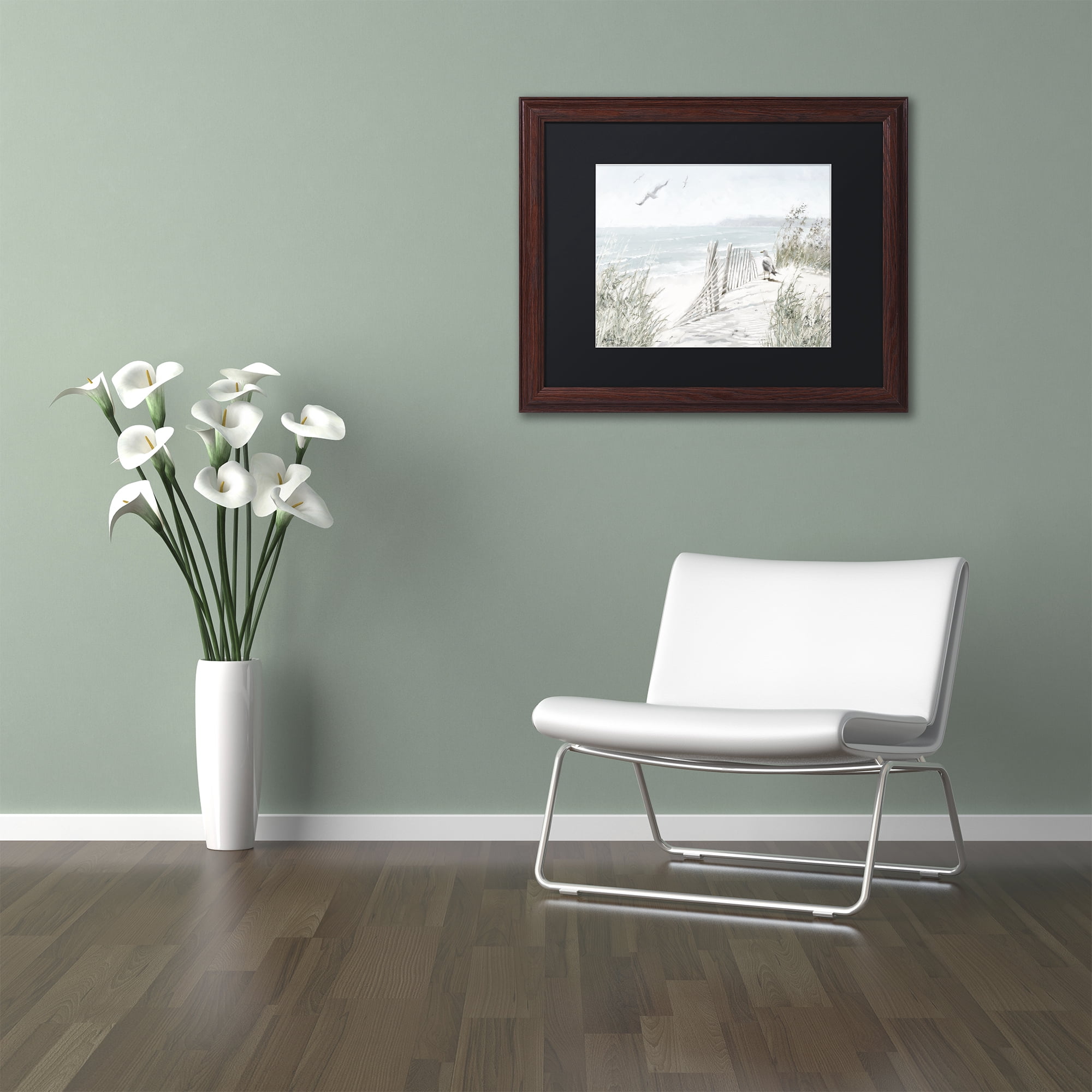 Trademark Art Landscape Framed Art Print, by The Macneil Studio