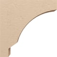 thumbnail image 3 of 5"W x 20"D x 20"H Thin Moab Rough Cedar Woodgrain TimberThane Corbel, Primed Tan, 3 of 6