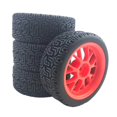 thumbnail image 4 of serony Hex 12mm On Road Tires RC Car Flat Run C Precise for Tamiya Assorted Color Red, 4 of 6
