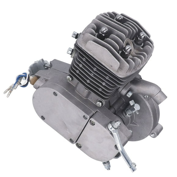 100CC Bicycle Engine, Stable Low Noise High Strength CDI Ignition Low Vibration 100CC 2 Stroke Motor For Bike Conversion