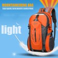 thumbnail image 4 of Mochila de escalada 40L Mochila de trekking al aire libre para viajes Senderismo Deporte Naranja JShteea Para Estrenar, 4 of 6