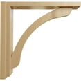 thumbnail image 3 of Ekena Millwork 2 1/2"W x 14 3/4"D x 14 1/4"H Reece Shelf Bracket, Cherry (2-Pack), 3 of 4