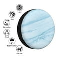 thumbnail image 4 of Kdxio Spare Tire Cover for RV Trailer, Waterproof Wheel Cover,Camper Spare Tire Cover Fit for Rv SUV Truck Travel Trailer 17 inch-Blue Marble, 4 of 8