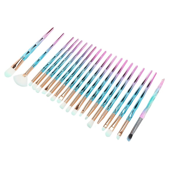 Makeup Brush, Powder Brush 20pcs Eye Shadows Brush Cosmetic Fiber Bristles Brush Professional for Daily Makeup
