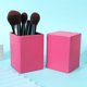 thumbnail image 4 of Organizador de caja de almacenamiento de herramientas de belleza cosmética de brochas de maquillaje de cuero PU, 4 of 8