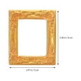 thumbnail image 2 of EeaseCA 4pcs Miniature Resin Photo Frame Vintage Painting Picture Frame for Mini House, 2 of 7