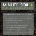 thumbnail image 4 of Minute Soil Plus Brick - NPK Amended Compressed Coco Coir Fiber Grow Medium - 1 Block = 15 Gallons of Potting Soil (~Wheel Barrow Full) - Gardening, Plants, Flowers, Herbs, Microgreens - Peat Free, 4 of 9
