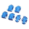thumbnail image 4 of Knee Elbow Guard Protector 6Pcs / Set Roller Skating Protective Gear Adjustable Knee Elbow Palm Guards For 6-18 Years Old, 4 of 8