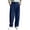Navy, variant on GrmtClth Men's Baggy Dress Pants Pleated Wide Leg Relaxed Fit Slacks | Wrinkle-Resistant, Elastic Waist, Work Office Trousers, Breathable and Comfortble Coffee M