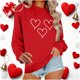 thumbnail image 1 of TaTaai Hoodies Shirts for Women Early Fall Long Sleeve Tops Vintage Graphic Outfits Tops Fashion Pullover Tees Gift, 1 of 7