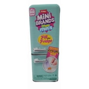 ZURU Mini Brands Really Works Magic Cook Kitchen Set with Mini Brands Fill The Fridge Playset