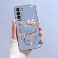 thumbnail image 3 of Funda con soporte de Hello Kitty para Samsung Galaxy, A73, A72, A71, A70, A04, A04E, A54, A53, A52, A51, A50, A30, A12, A13, A14, A20S, A21S, 4G, 5G, 3 of 5