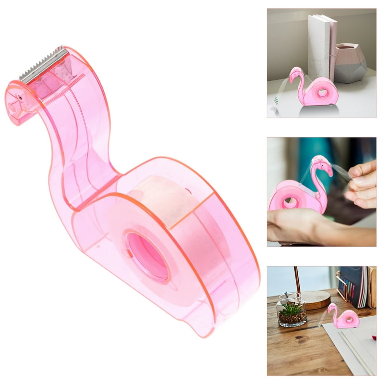 1 Set of Adorable Tape Dispenser Adorable Tape Holder Portable Tape Cutter  Office Accessory 