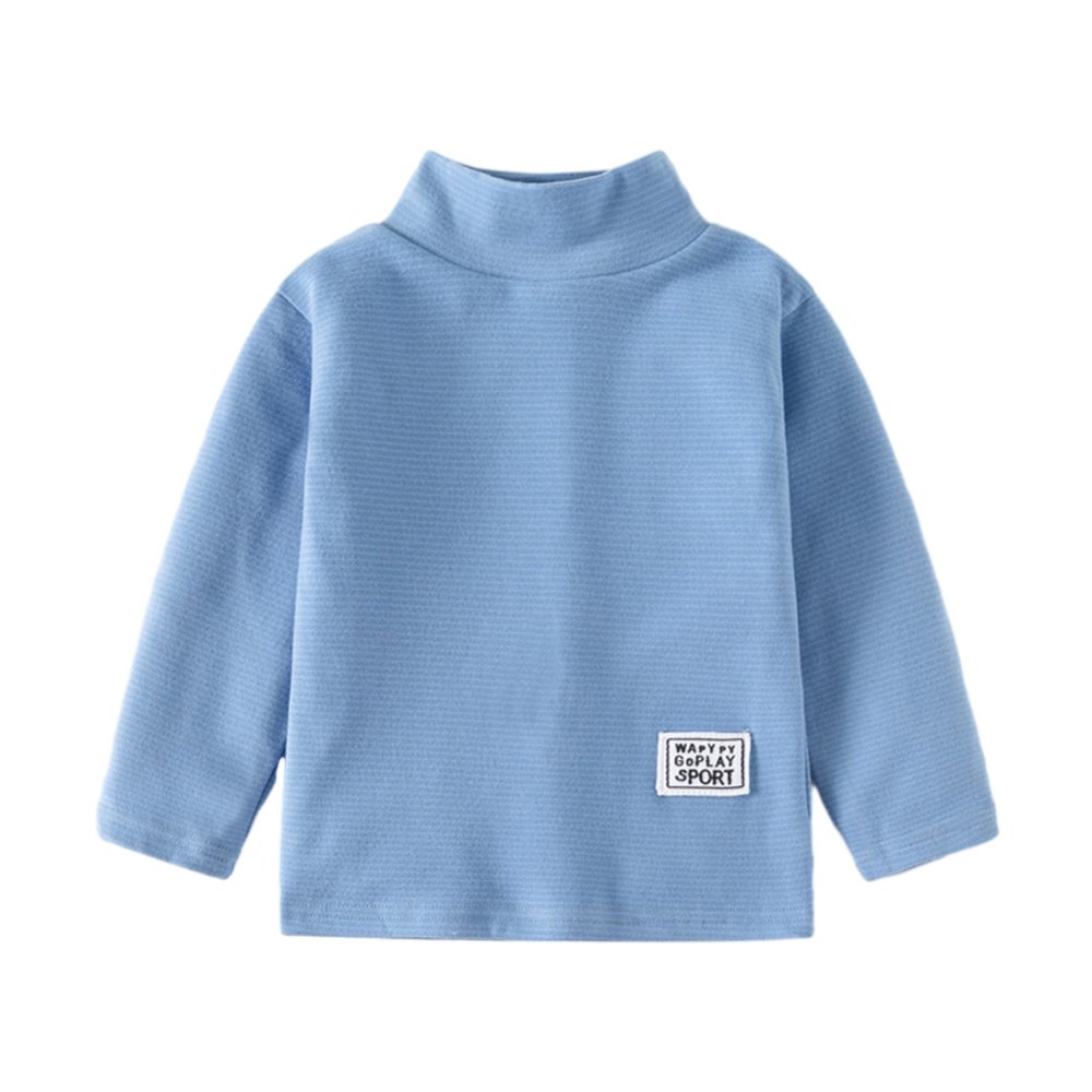 Chemise à Manches Longues En Coton Pour Enfant - Col Rond Rayé - T-shirt Thermique Automne/Hiver - 2 à 13 Ans - 5