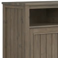 thumbnail image 4 of Simpli Home Lev SOLID WOOD 39 inch Wide Contemporary Medium Storage Cabinet in Smoky Brown, 4 of 12