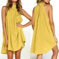 thumbnail image 2 of Birdeem Womens Holiday Irregular Dress Ladies Summer Beach Sleeveless Party Dress, 2 of 9