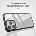 thumbnail image 2 of HEVIRGO Mobile Phone Case Transparent Drop-proof Wear-resistant Anti-slip Anti-scratch Full Protection Clear Phone Back Cover Full Body Protector for iPhone 14/14 Pro/14 Max/14 Pro Max, 2 of 10