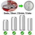 thumbnail image 3 of Soda Can Lids, 6-pack Reusable Silicone Can Covers For Soda/beverage/beer, Fits Standard Soda Cans (multicolored), 3 of 5