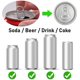 thumbnail image 3 of Tapas para latas de refrescos, paquete de 6 tapas de silicona reutilizables para refrescos/bebidas/cerveza, se adapta a latas de refrescos estándar (multicolor). Afortunado Sencillez, 3 of 5