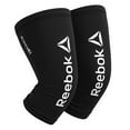 thumbnail image 1 of Reebok Delta ACTIVCHILL Compression Knee Sleeve, Black, S/M, Set of 2, 1 of 5