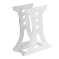 thumbnail image 4 of Soporte de CPU para montaje en pared, accesorios, soporte, bandeja para rack, soporte de computadora de acero duradero blanco, 4 of 8