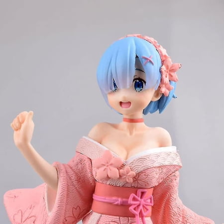 ACGN Figure Rem Sakura Image Ver. Anime Action Figures Kawaii Cute Girl Anime Figu