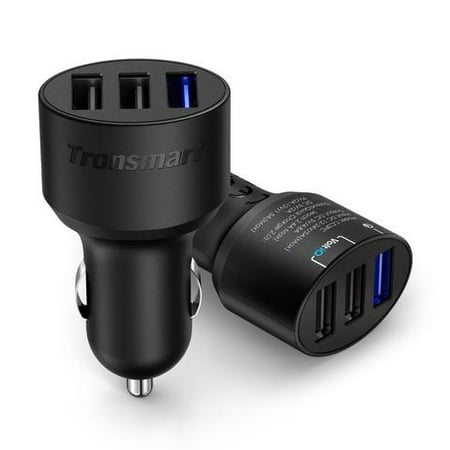 [Qualcomm Certified] Tronsmart Quick Charge 2.0 42W 3-Port USB Car