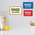 thumbnail image 3 of Signs ByLITA Classic Framed Rinse (Aclarar) Sign (Black) - Medium, 3 of 6