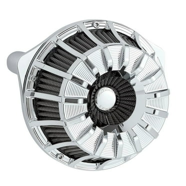 Arlen Ness 15-Spoke Inverted Series Chrome Air Cleaner (18-990)