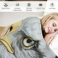 thumbnail image 3 of Nawypu Vintage Bald Eagle Flannel Throw Blanket Soft Fuzzy Blanket for Bed Sofa, 3 of 6