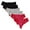 6 Pack - Black/Grey/Red, variant on Cinvik Lace Underwear for Womens Cotton Cheeky Panties Breathable Thong Pack 4XL
