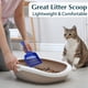 thumbnail image 5 of Pala de basura de plástico para gatos, pala de cubo de basura para gatos, pala de tamiz para mascotas, herramienta de limpieza de basura, 3 uds., 5 of 5