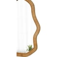 thumbnail image 4 of Sintosin Bathroom Mirrors,Boho Woven Rattan Wall Bathroom Mirror 22"x30", Handmade Decorative Mirror for Farmhouse, Coastal & Modern Decor, 4 of 10