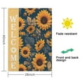 thumbnail image 5 of Spring Summer Sunflower Garden Flag 28x40 Inch Double Side for Outdoor Courtyard Garden Decor Flowers Welcome Holiday Flag for Outside Decoration, 5 of 6