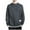 A_ Gray, variant on Men's Round Neck Sweaters for Spring and Fall Fashion, Loose Fit for Youth, Outerwear Knitted Sweaters Black XL