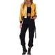 thumbnail image 2 of Chaqueta bomber corta con cremallera metálica y cuello alzado para mujer INSPIRE CHIC M Dorado, 2 of 6