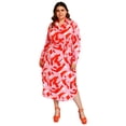 thumbnail image 1 of Vestido Roman Fashion sublimado 4307 Naranja mosaico Talla 42, 1 of 6