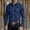 Dark Blue, variant on WIZUTIZ Men's Dress Shirt Solid Color Long Sleeve Button Down Lapel Collar Business Casual Top Polyester Spandex Stretch for Office Daily Outdoor Wear Mens Fashion