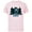 Soft Pink, variant on Disney Haunted Mansion Movie Gracey Manor Gates - Short Sleeve Cotton T-Shirt for Adults - Customized-Athletic Heather