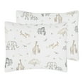 thumbnail image 2 of Sweet Jojo Designs Serengeti Animals Multicolor Full/Queen Bed Comforter 3 Piece Bedding Set - 3 Piece, 2 of 5