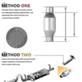 thumbnail image 5 of 2.5 Inch Rotary Compatible Catalytic Converter High Flow Stainless Steel 425250 Exhaust Catalytic, 5 of 5